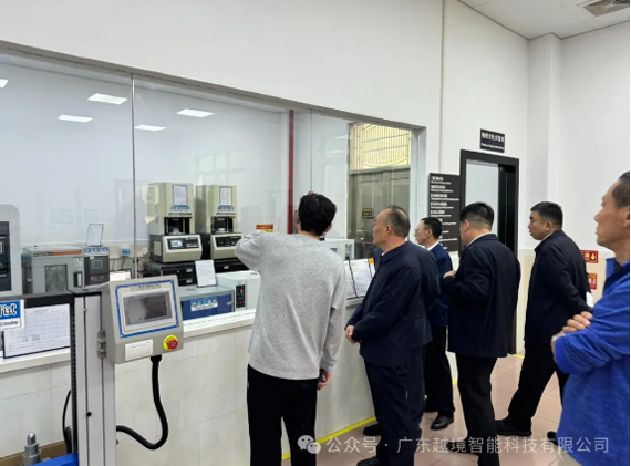 Leaders from Funan County visited Heyu Group to inspect and guide its work